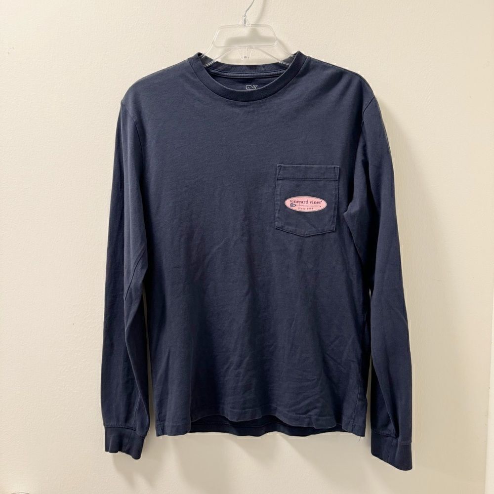 Vineyard Vines Men's Lax Logo Pocket T-Shirt - Size XS